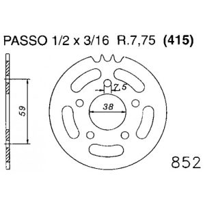 Зірка задня Esjot 20-0852.45